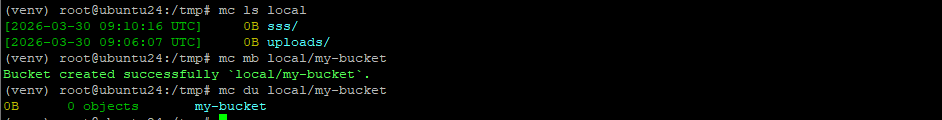 Работа с MinIO Client